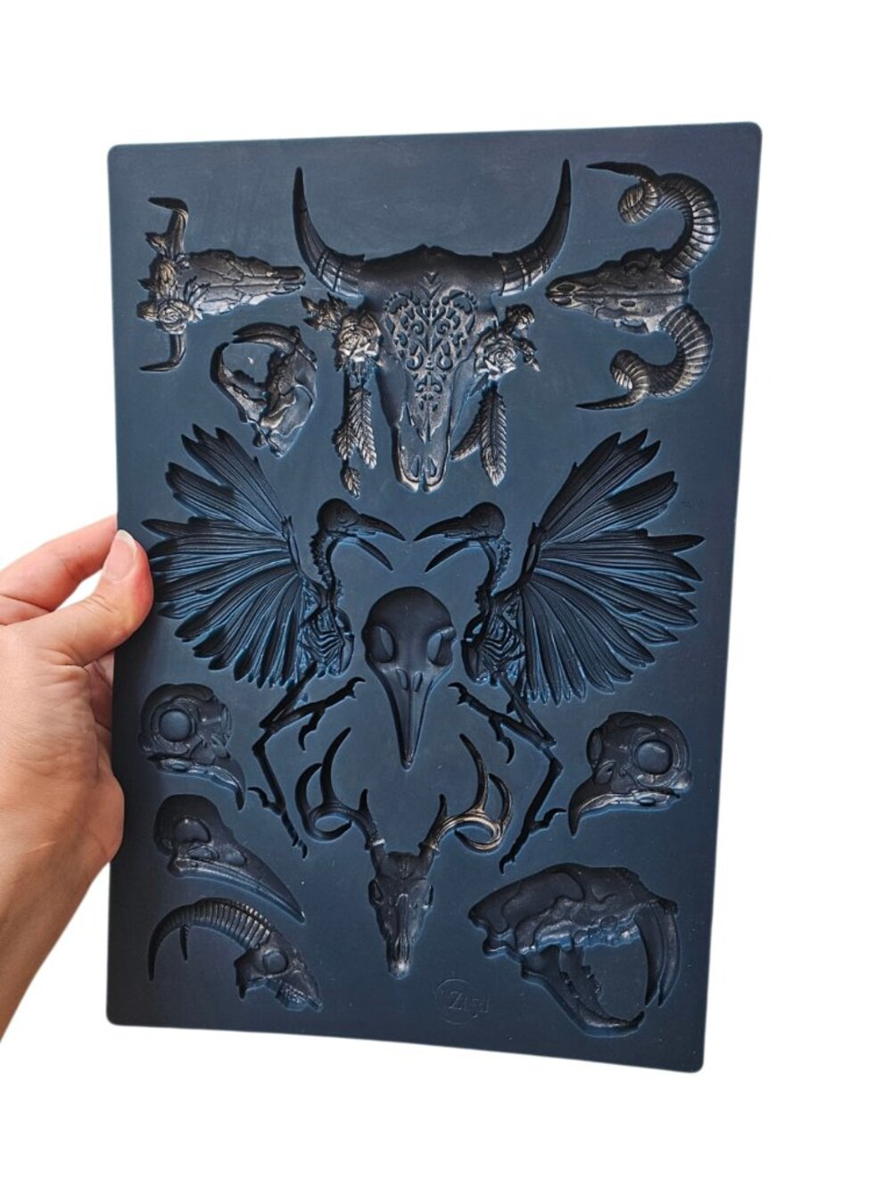 Gothic Animal Skull Silicone Mold